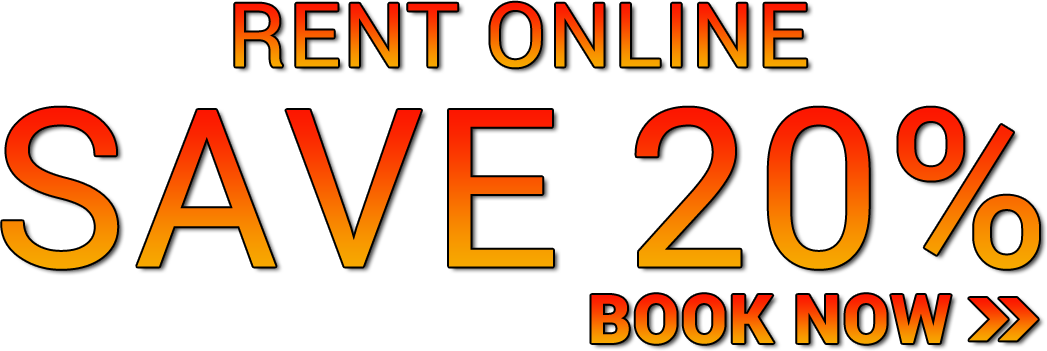 Book online and save 20%